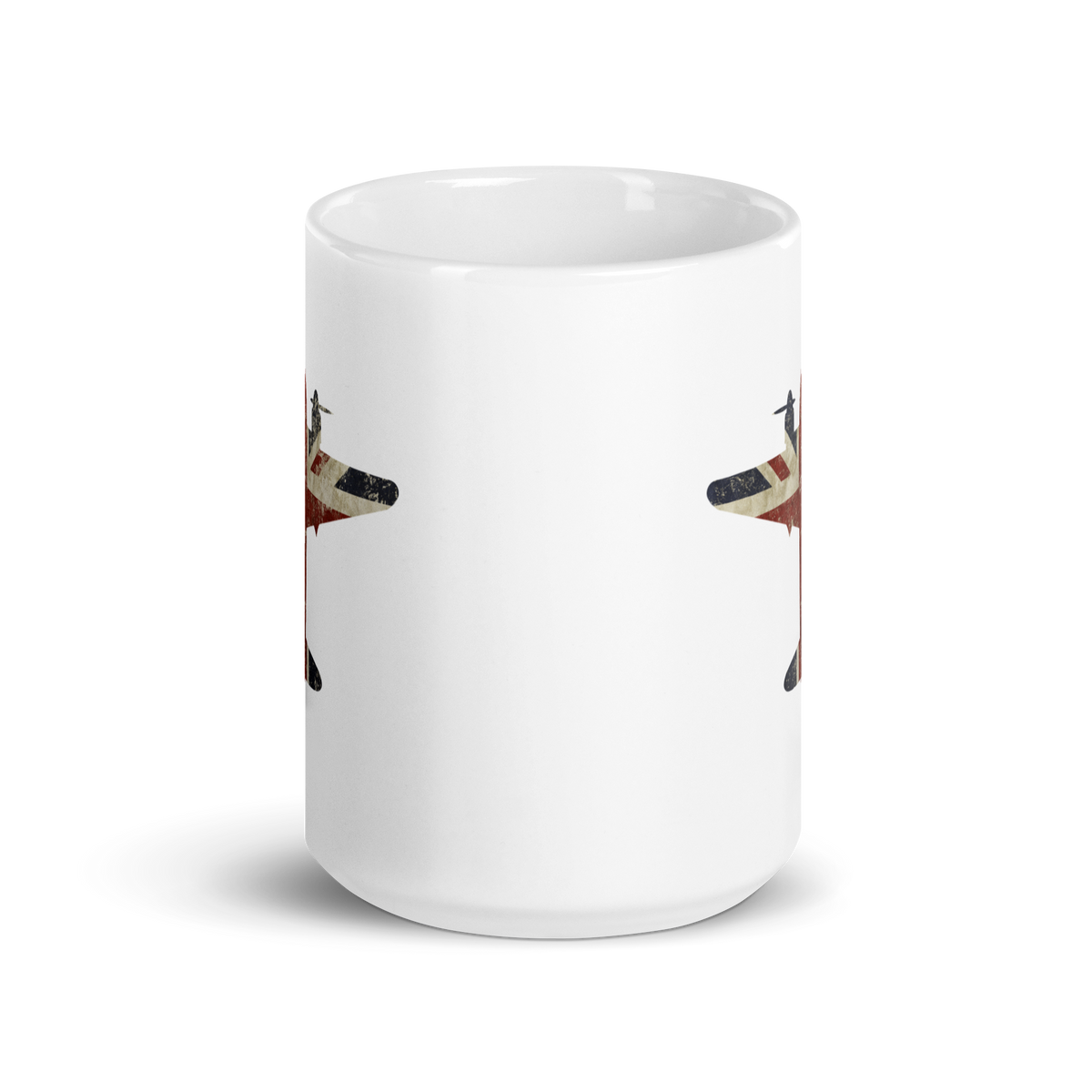 Mosquito Union Jack White Mug