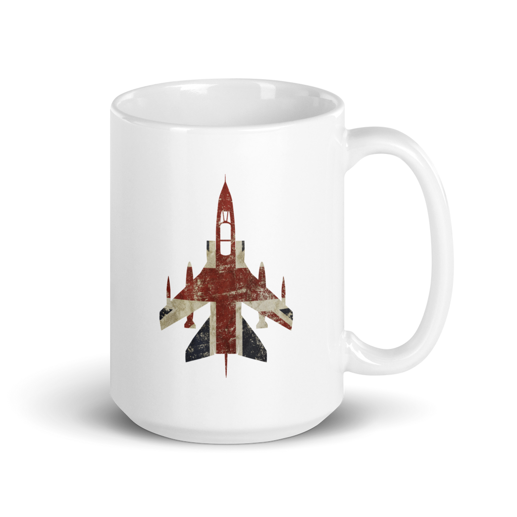 Tornado GR Union Jack White Mug