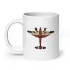 Mosquito Union Jack White Mug
