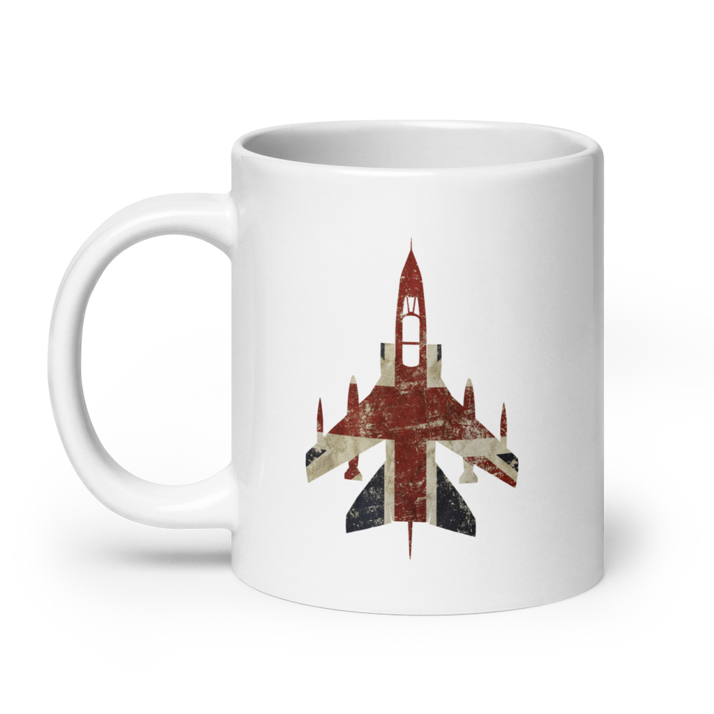 Tornado GR Union Jack White Mug