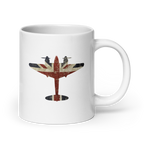 Mosquito Union Jack White Mug