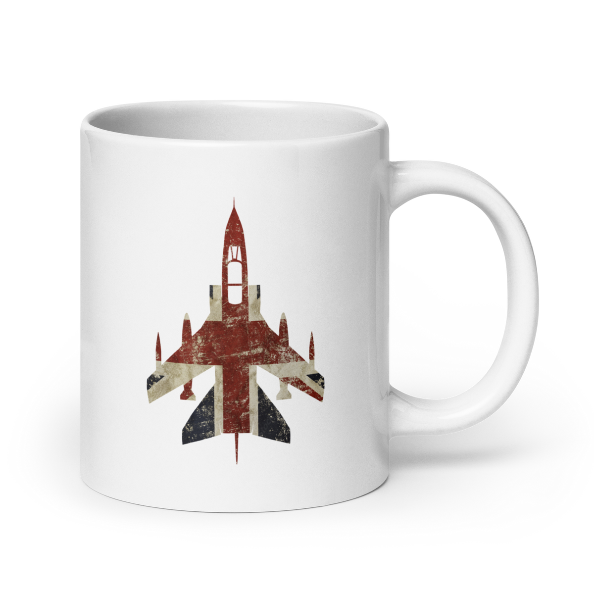 Tornado GR Union Jack White Mug