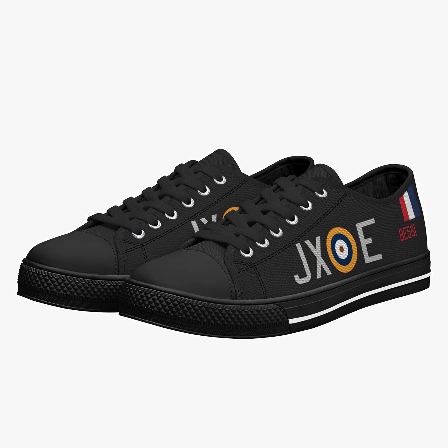 Hurricane "JX-E" Low Top Canvas Shoes - I Love a Hangar