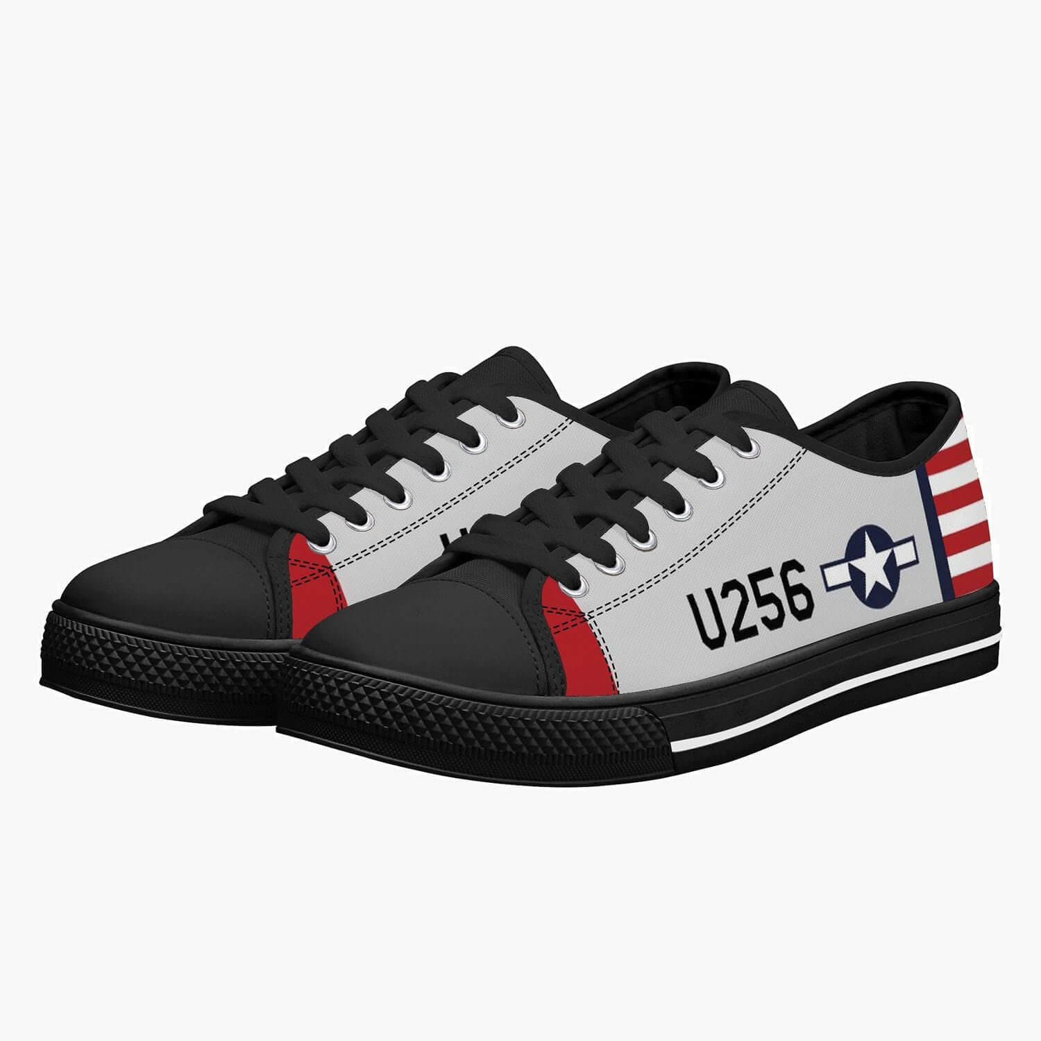 AT-6 W.A.S.P. Low Top Canvas Shoes - I Love a Hangar