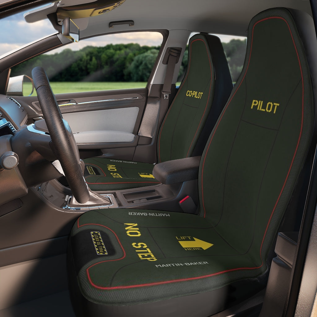 Pilot / Co-Pilot Universal Car Seat Covers - I Love a Hangar