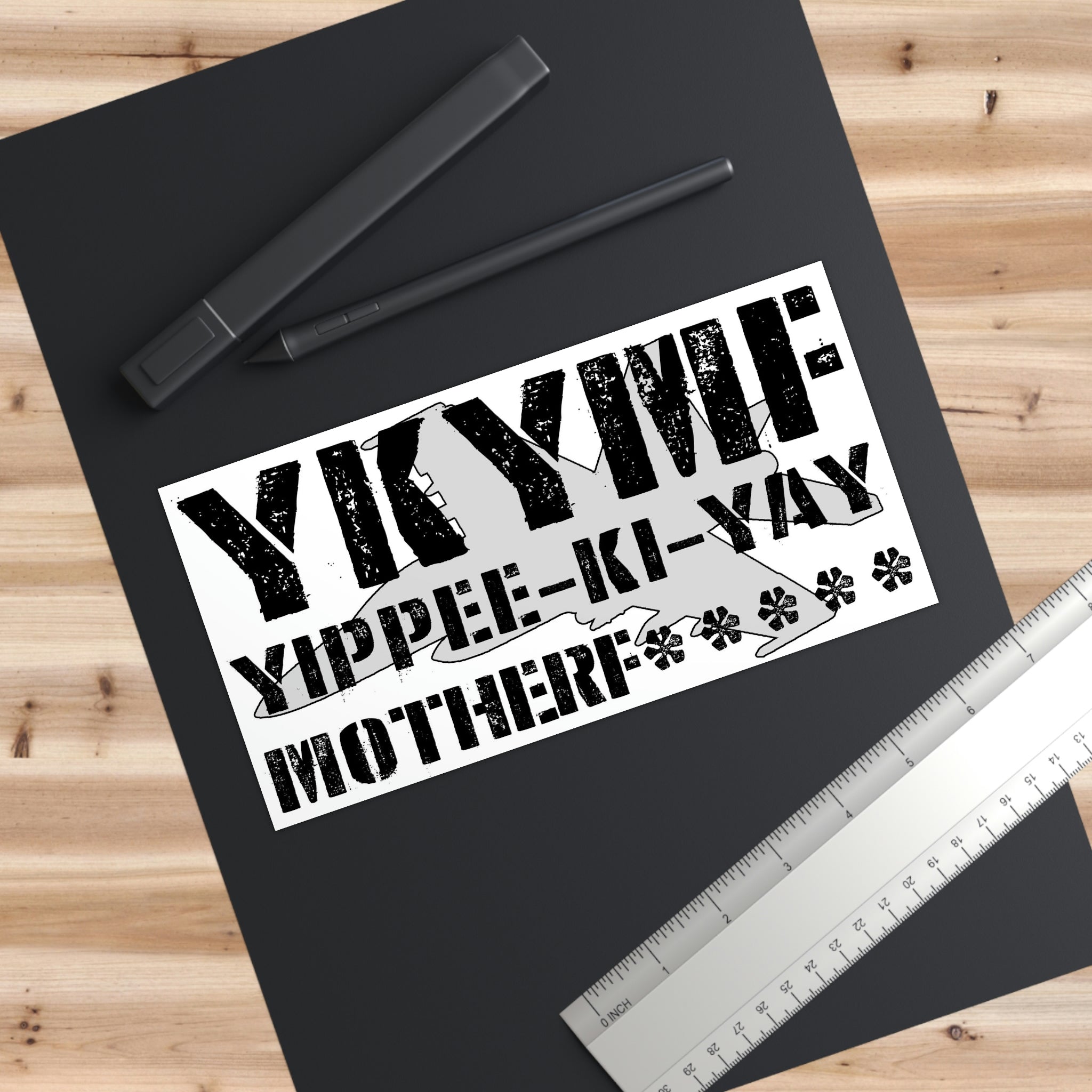 "YKYMF"" Bumper Stickers - I Love a Hangar