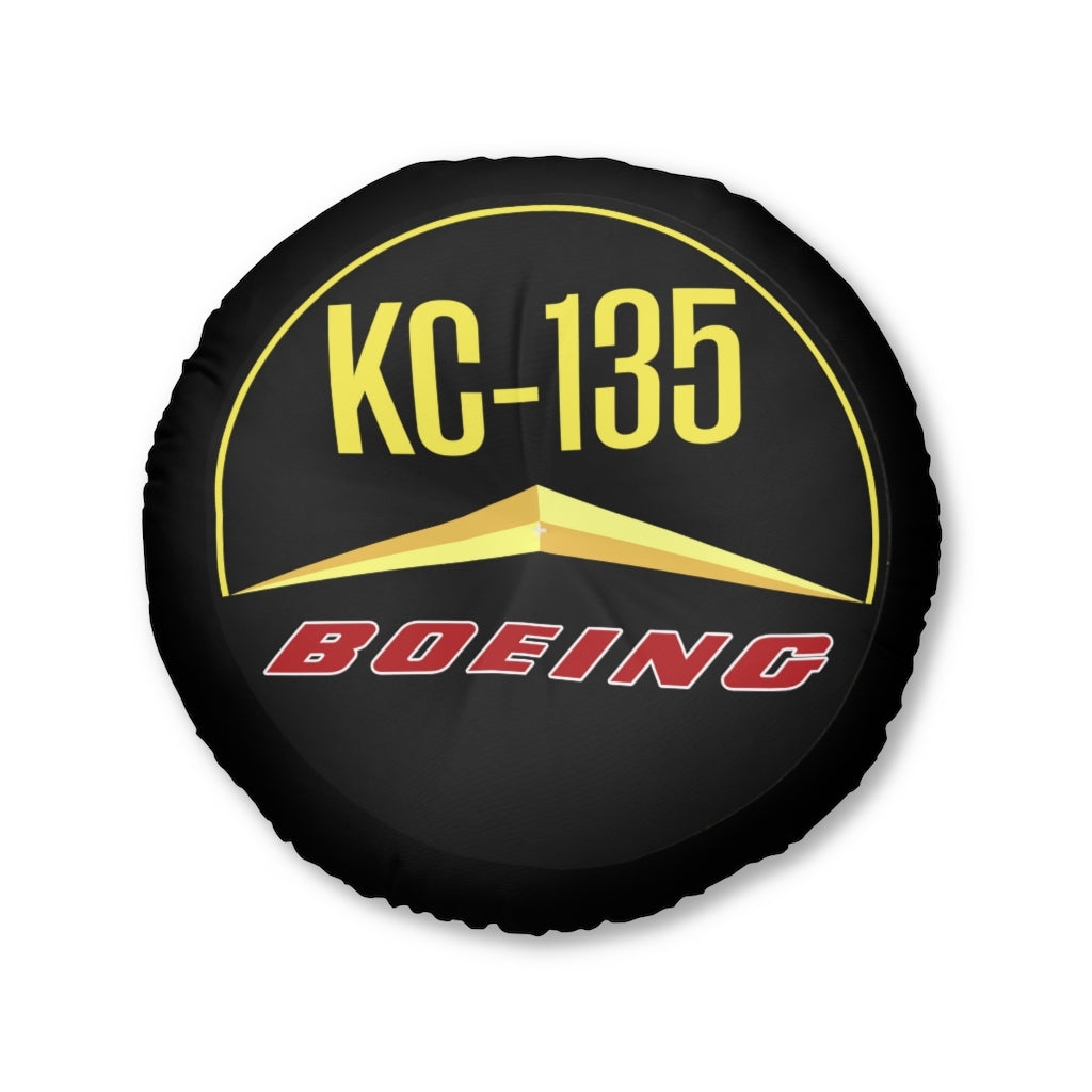 Kc0135  Tufted Floor Pillow, Round - I Love a Hangar
