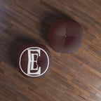 English Electric Tufted Floor Pillow, Round - I Love a Hangar