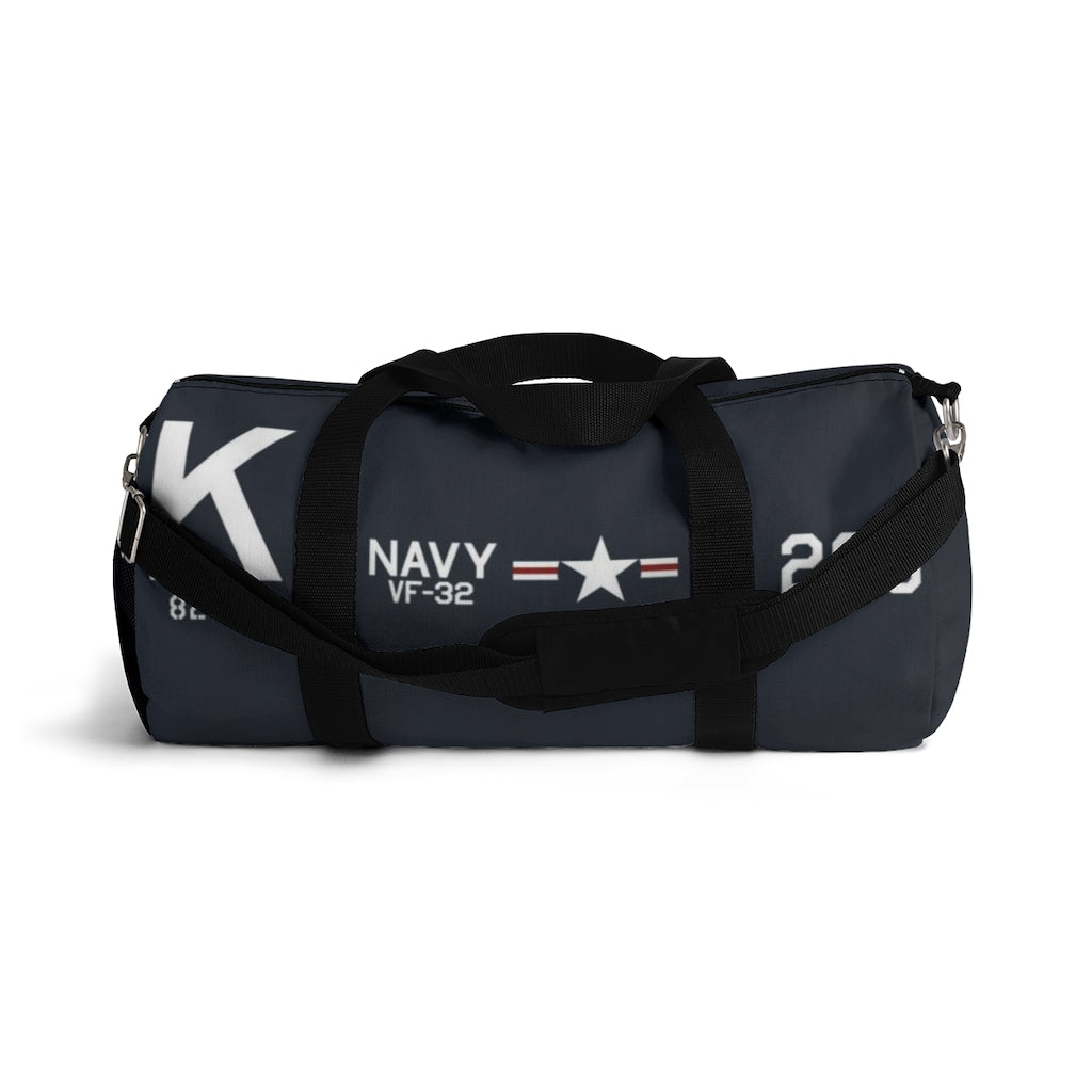 F4U of Thomas Hudner Jr Aviator Duffel Bag - I Love a Hangar