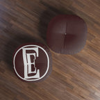 English Electric Tufted Floor Pillow, Round - I Love a Hangar