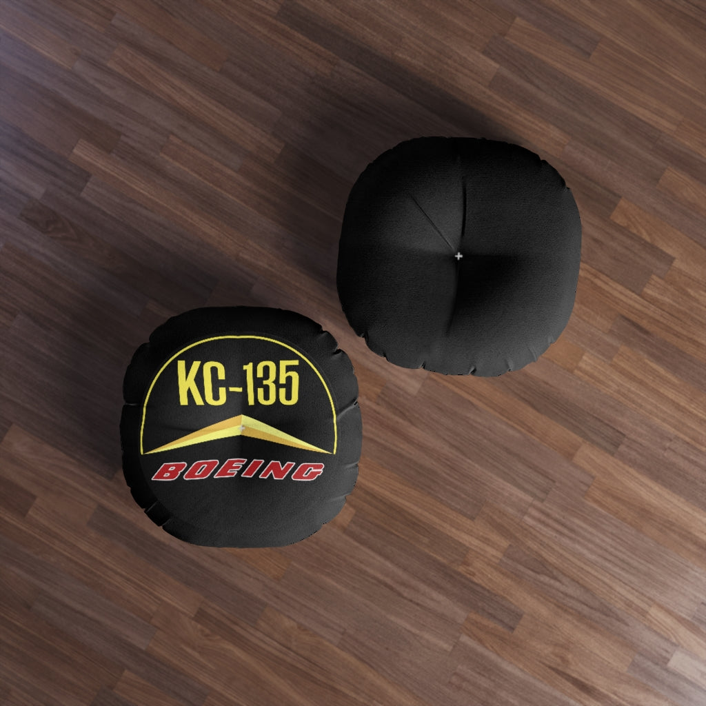 Kc0135  Tufted Floor Pillow, Round - I Love a Hangar
