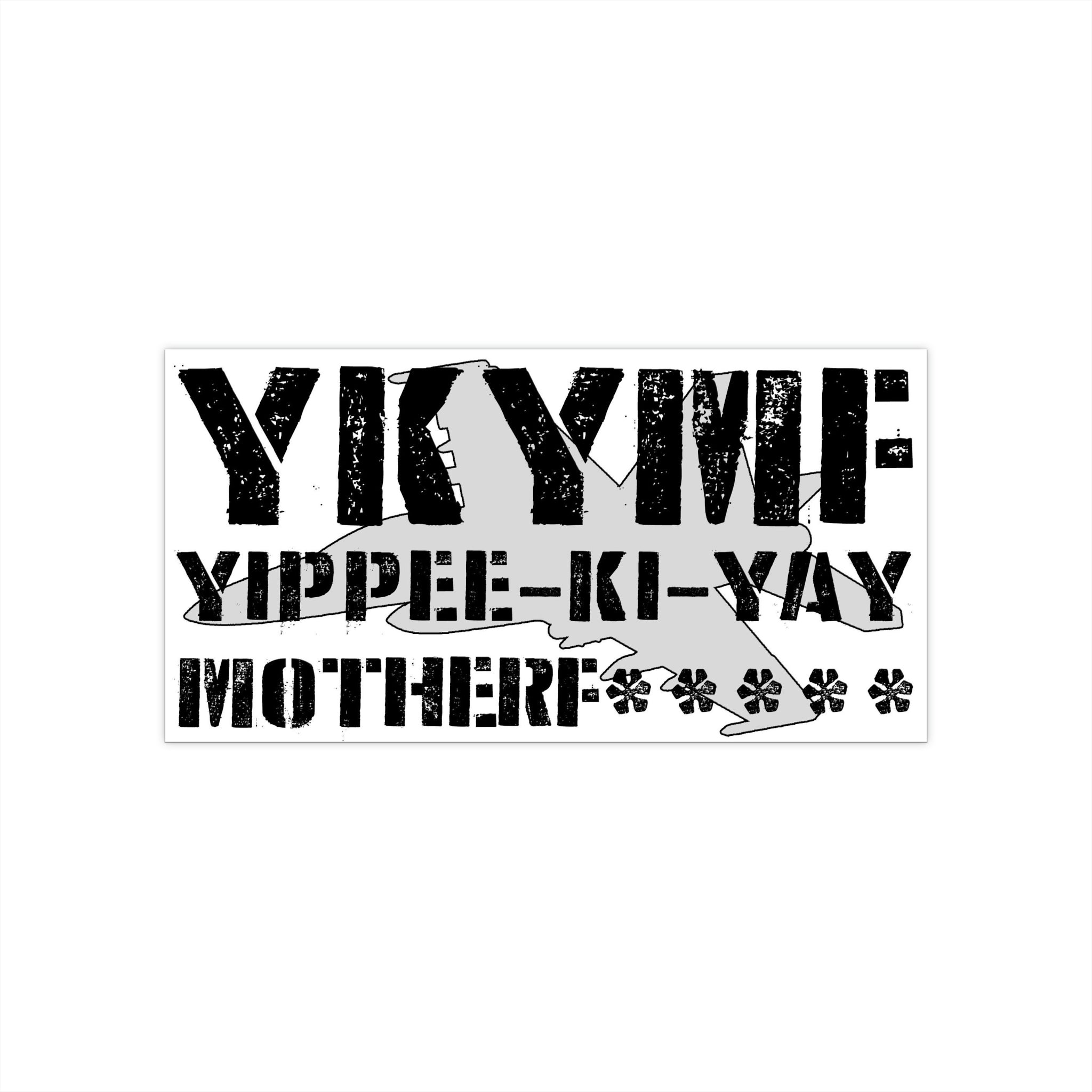 "YKYMF"" Bumper Stickers - I Love a Hangar