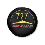 727  Tufted Floor Pillow, Round - I Love a Hangar