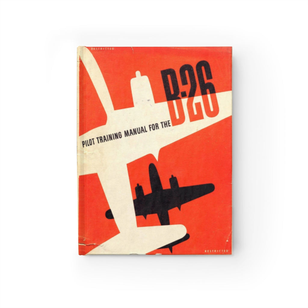 B-26 "Marauder" Inspired Hardcover Journal - I Love a Hangar