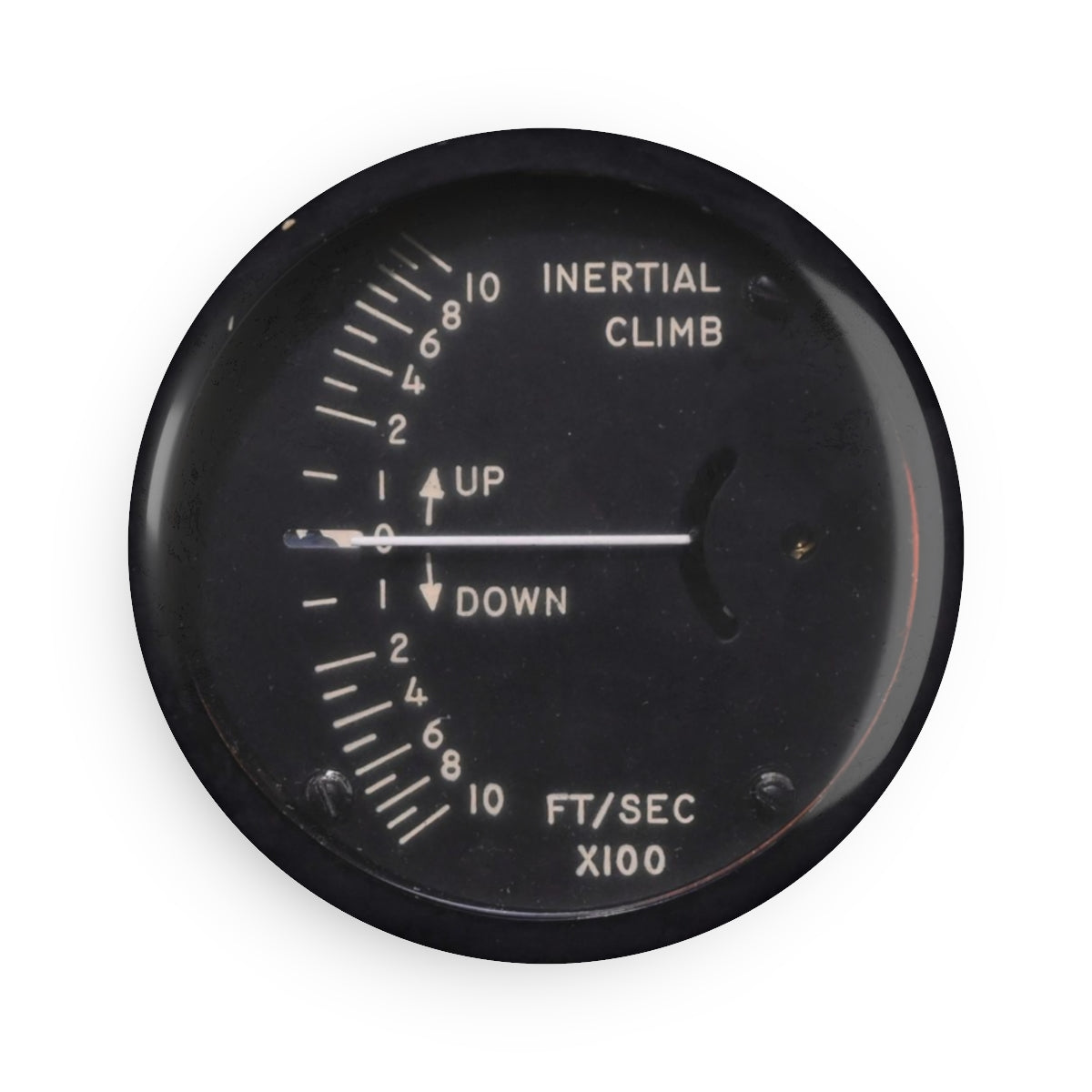 X-15 Inertial Climb Indicator Button Magnet, Round (1 & 10 pcs) - I Love a Hangar