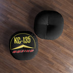 Kc0135  Tufted Floor Pillow, Round - I Love a Hangar