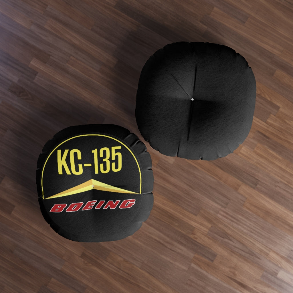Kc0135  Tufted Floor Pillow, Round - I Love a Hangar