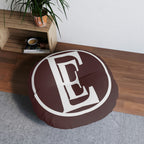English Electric Tufted Floor Pillow, Round - I Love a Hangar