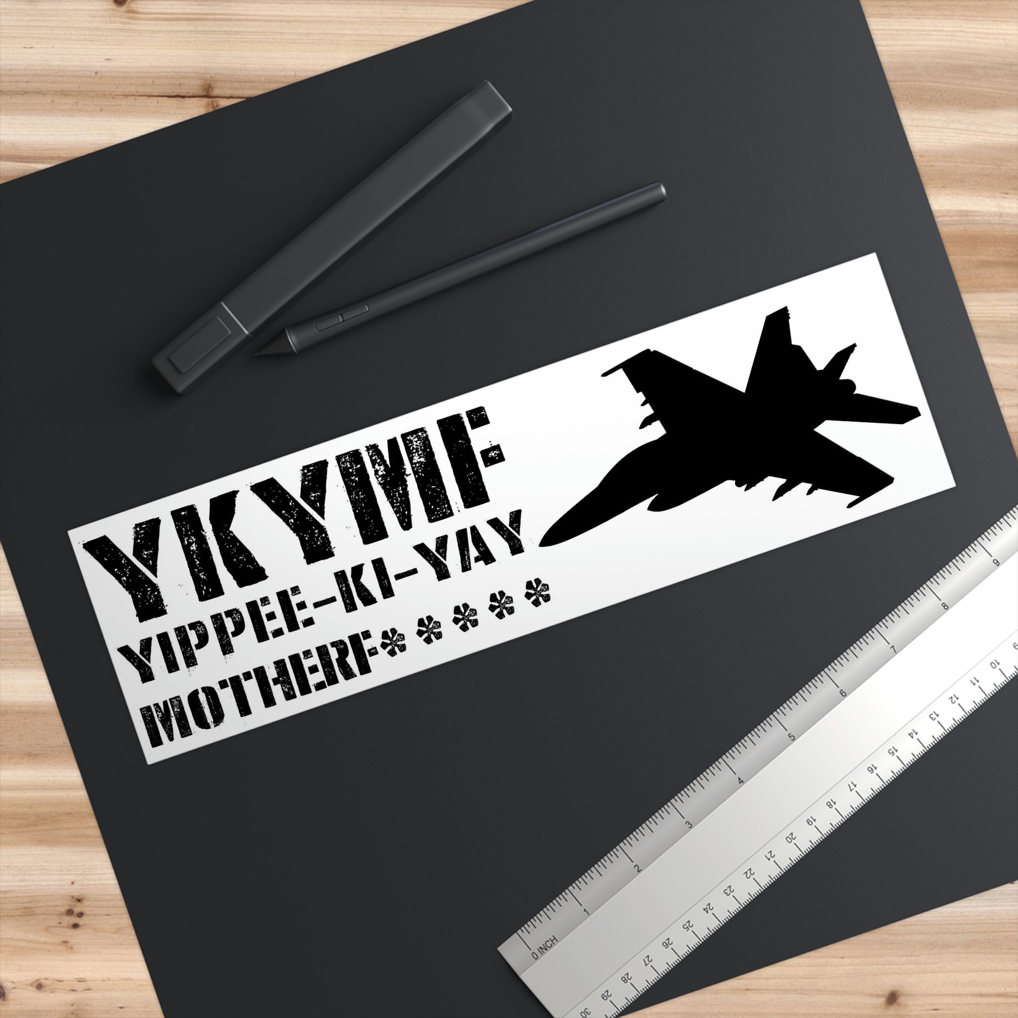 "YKYMF"" Bumper Stickers - I Love a Hangar