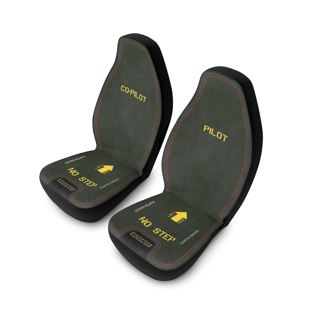 Pilot / Co-Pilot Universal Car Seat Covers - I Love a Hangar