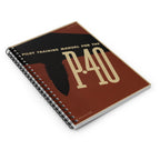 P-40 "Warhawk" Inspired Spiral Notebook - I Love a Hangar