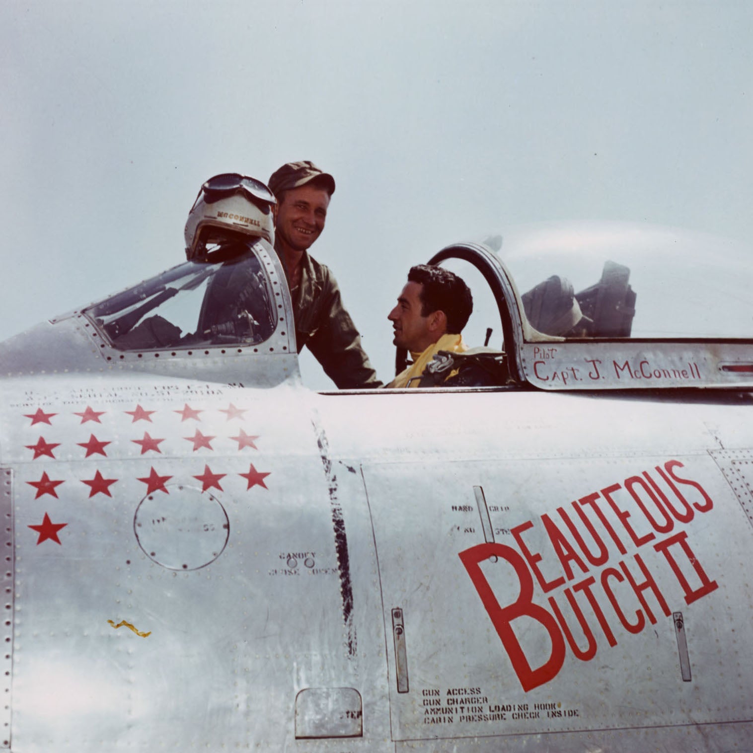 F-86 "Beauteous Butch II"  Inspired 20oz (590ml) Stainless Steel Tumbler - I Love a Hangar