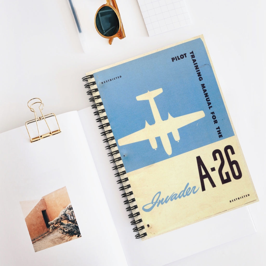 A-26 "Invader" Inspired Spiral Notebook - I Love a Hangar