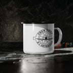 Crew Chief Enamel Mug (A-1 Skyraider ) - I Love a Hangar