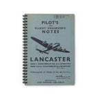 Avro "Lancaster" Inspired Spiral Notebook - I Love a Hangar