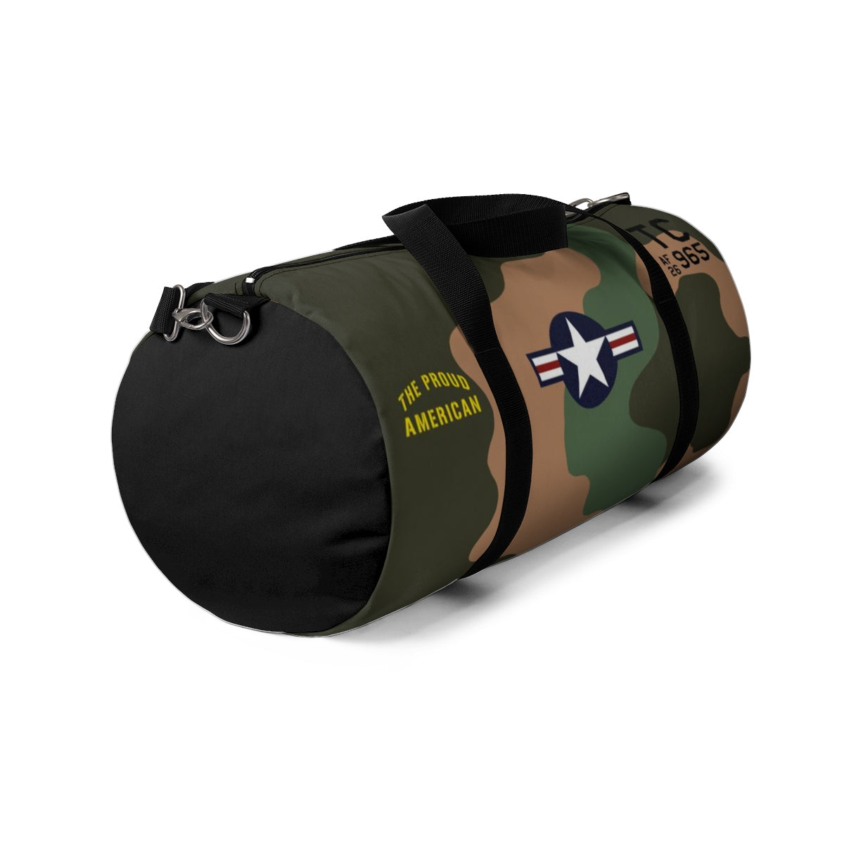 Douglas A-1 Skyraider "The Proud American" Duffel Bag - I Love a Hangar