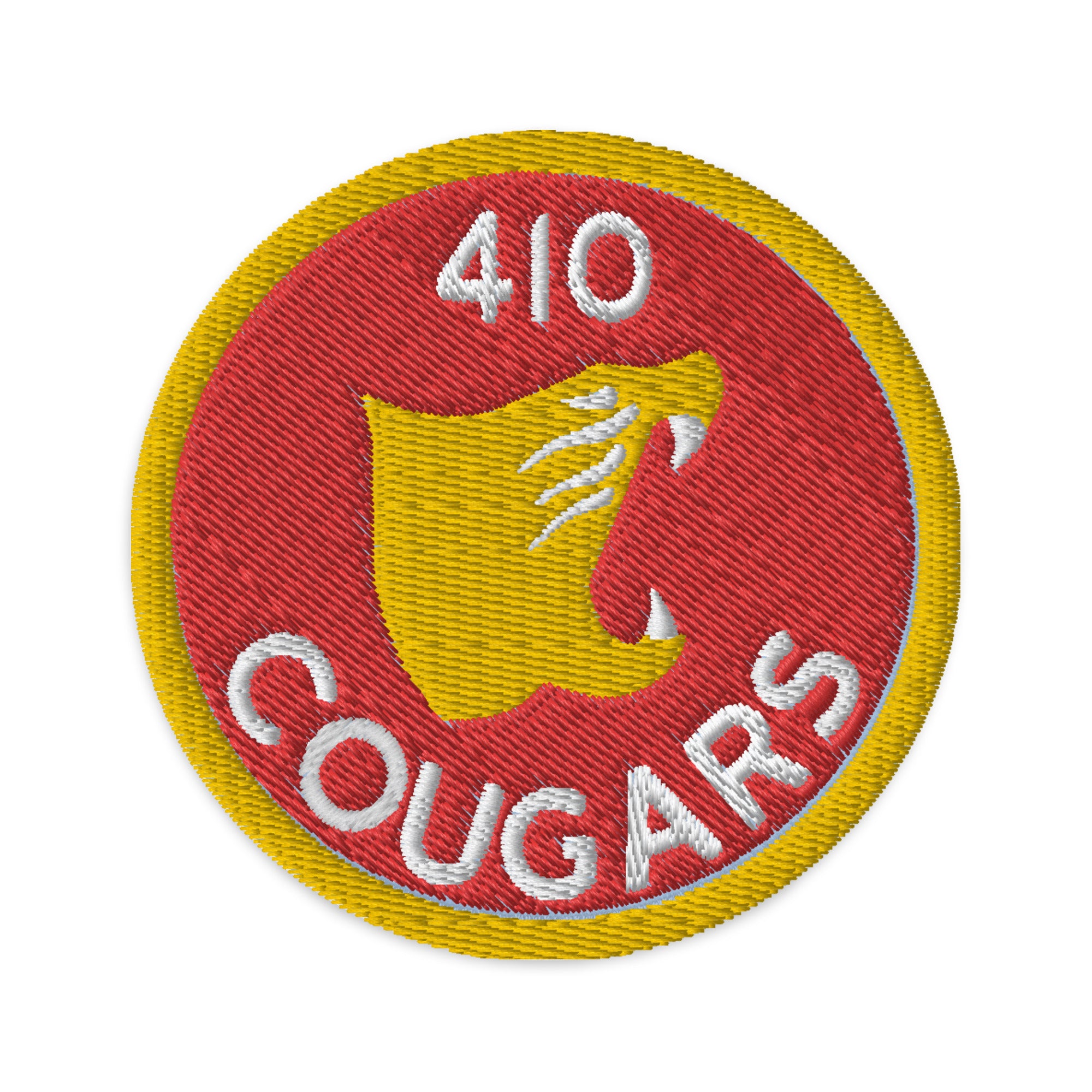 410 SQN RCAF Embroidered patches - I Love a Hangar