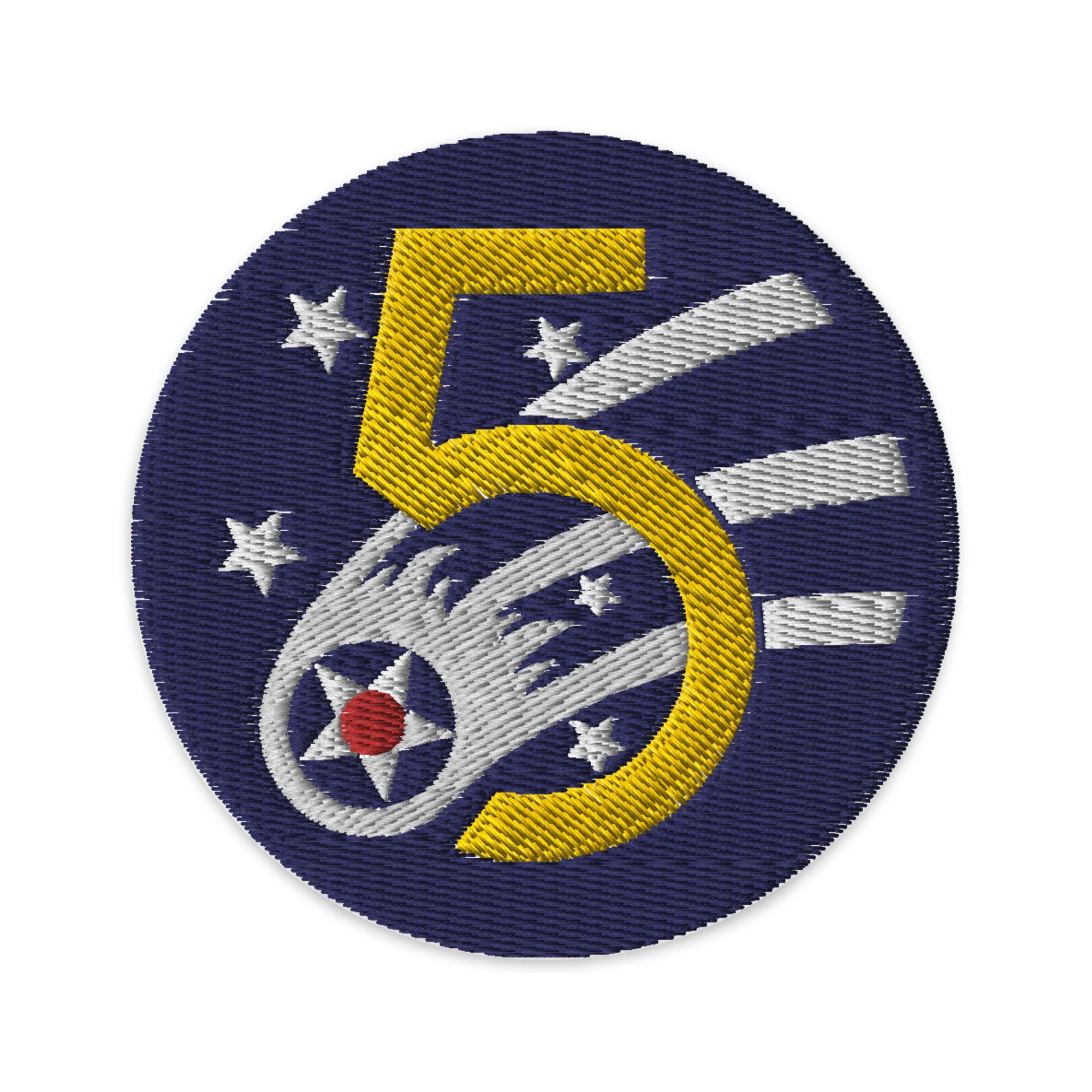 5th Air Force USAAF Embroidered patches - I Love a Hangar