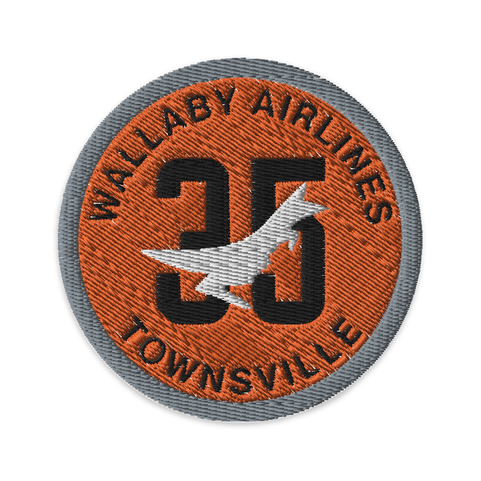 35Sqn Wallaby Airlines Embroidered patches - I Love a Hangar