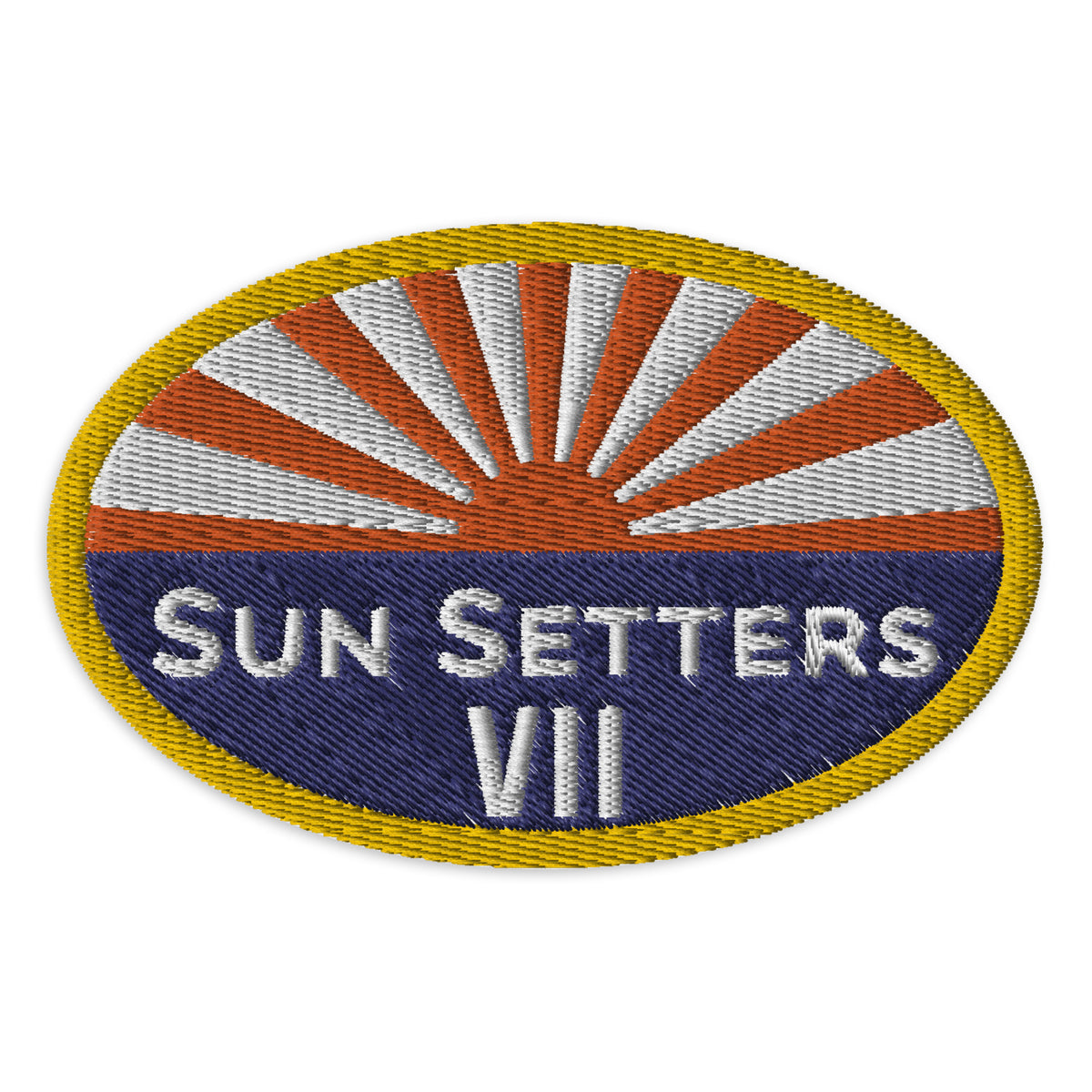 VII Fighter Command "Sun Setters" Embroidered patches - I Love a Hangar