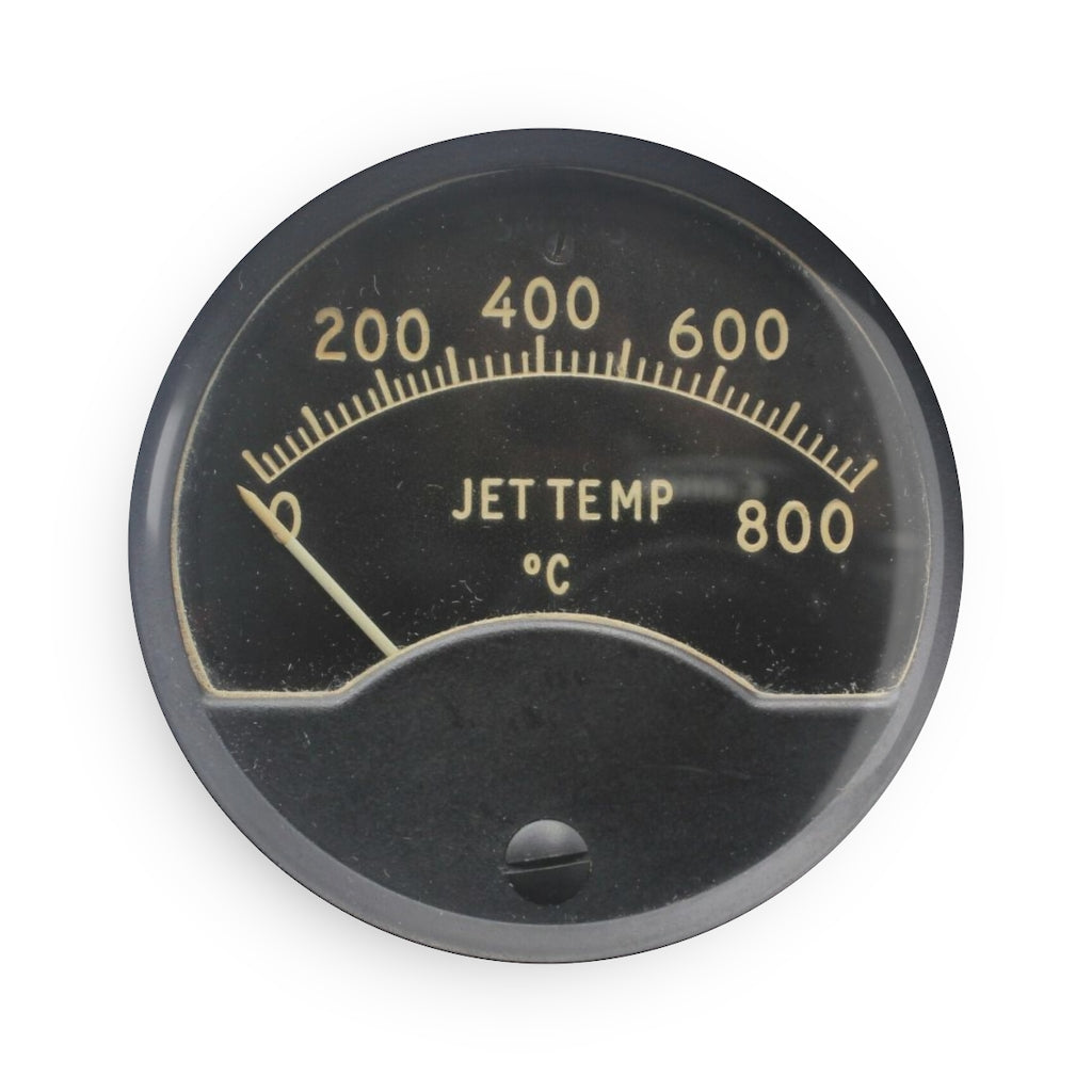 Jet Temp 800oC Button Magnet, Round (1 & 10 pcs) - I Love a Hangar