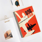 B-26 "Marauder" Inspired Spiral Notebook - I Love a Hangar