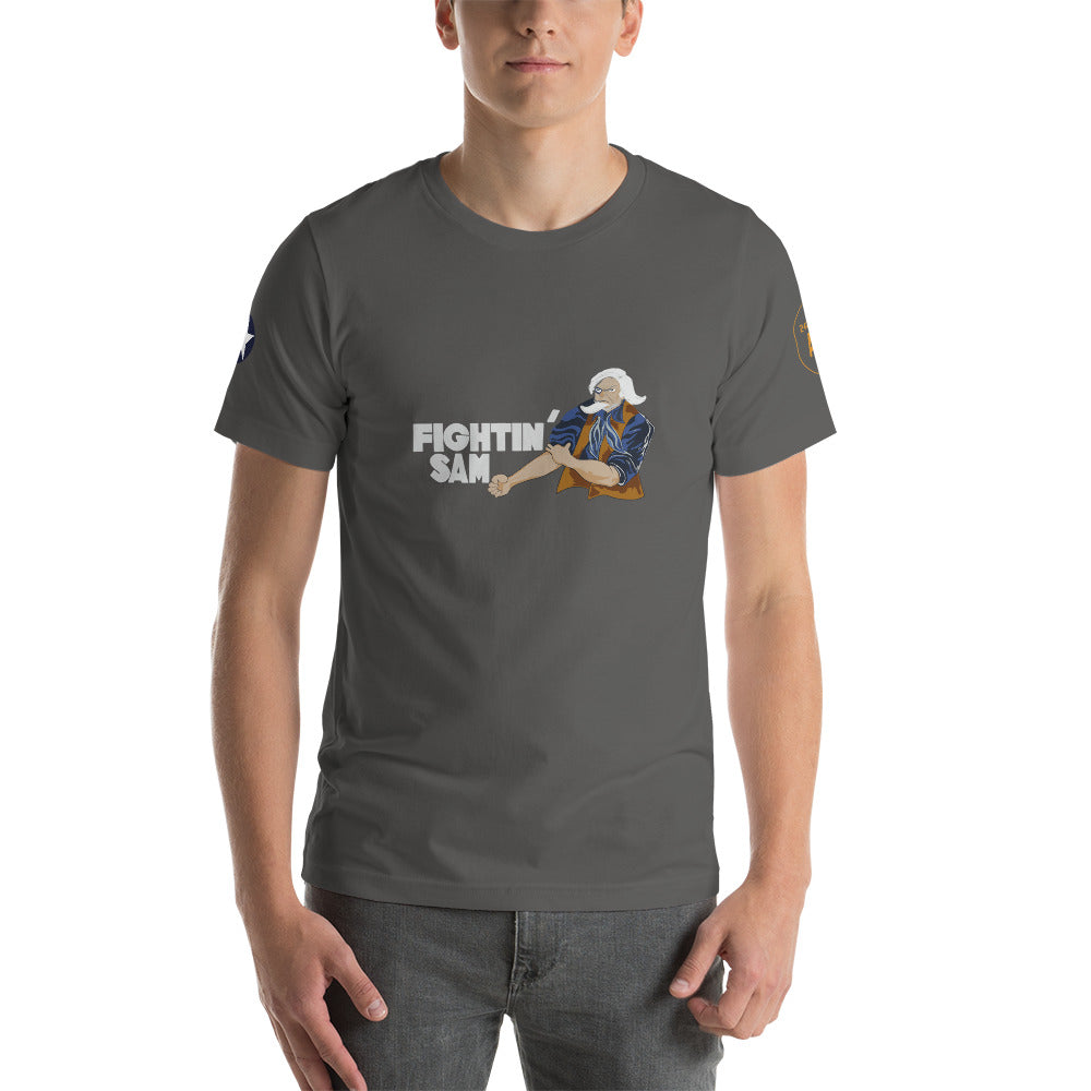 Printful Short-Sleeve Unisex T-Shirt - B-24 Fightin Sam - I Love a Hangar