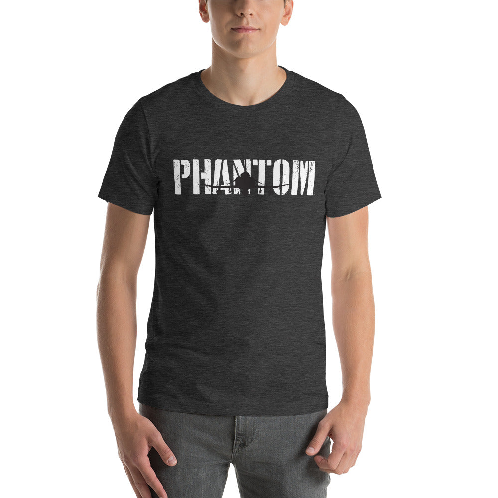 F-4 Phantom Short-Sleeve Unisex Premium T-Shirt | Bella + Canvas 3001 - I Love a Hangar