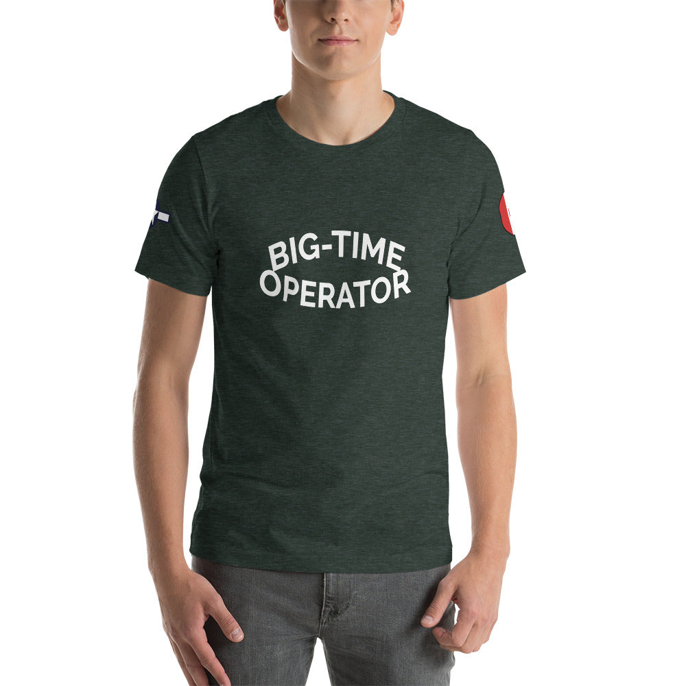 B-24 "Big Time Operator" 41-29288 Short-Sleeve Unisex T-Shirt - I Love a Hangar