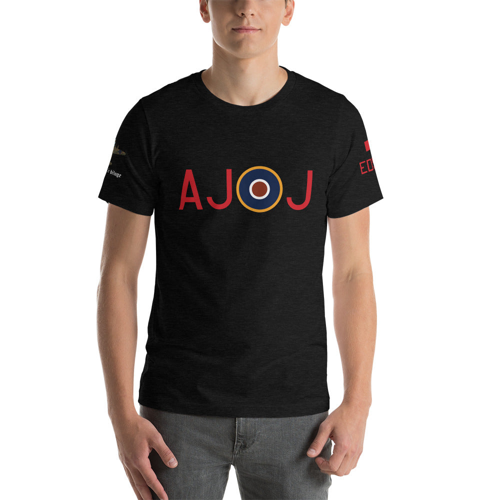 Avro Lancaster "AJ-J" Short-Sleeve Unisex T-Shirt - I Love a Hangar