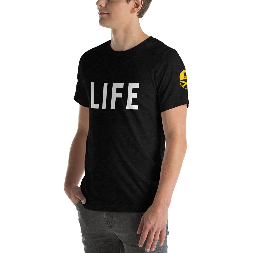 B-24 "LIFE" 42-52728 Short-Sleeve Unisex T-Shirt - I Love a Hangar