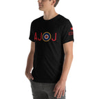 Avro Lancaster "AJ-J" Short-Sleeve Unisex T-Shirt - I Love a Hangar