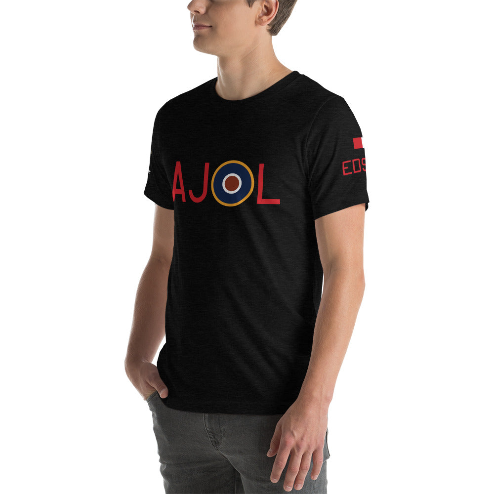 Avro Lancaster "AJ-L" Short-Sleeve Unisex T-Shirt - I Love a Hangar