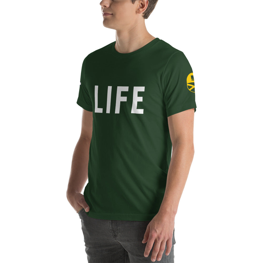 B-24 "LIFE" 42-52728 Short-Sleeve Unisex T-Shirt - I Love a Hangar