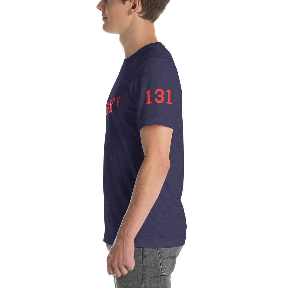 P-38 "Pudgy V" Short-Sleeve Unisex T-Shirt - I Love a Hangar