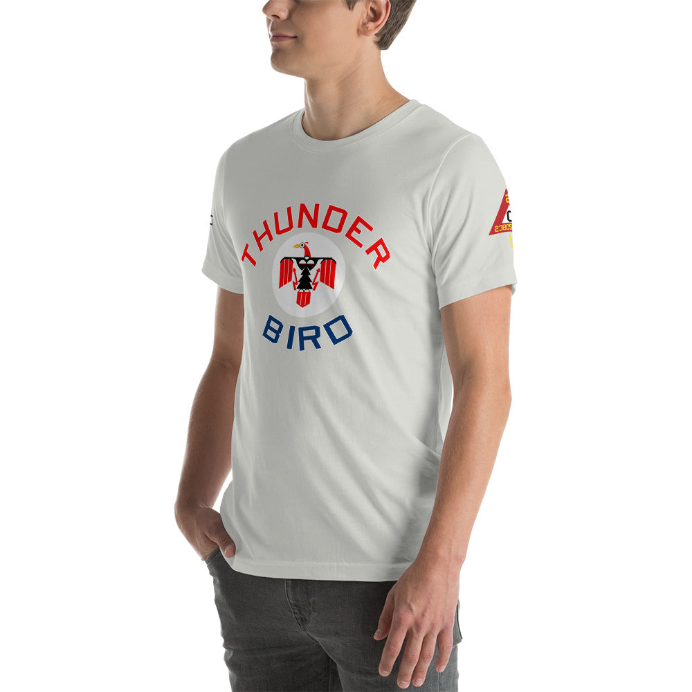 B-17 "Thunderbird" 42-38050 Short-Sleeve Unisex Premium T-Shirt - I Love a Hangar