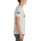 P-38 "Pudgy V" Short-Sleeve Unisex T-Shirt - I Love a Hangar