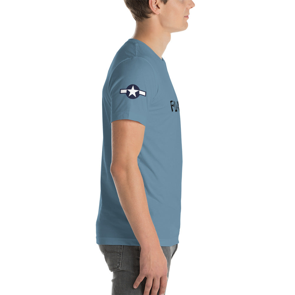 B-29 "Fu-Kemal" 42-6352 Short-Sleeve Unisex T-Shirt - I Love a Hangar